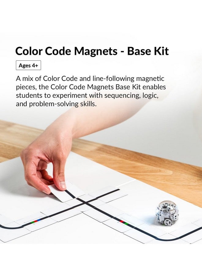 Ozobot Color Code Magnets Base Kit: Interactive Coding Learning Tool for Kids Ages 5+, Enhances Logic & Problem-Solving Skills, Classroom Education, 36 Tiles, Evo Required Not Included - Image 2