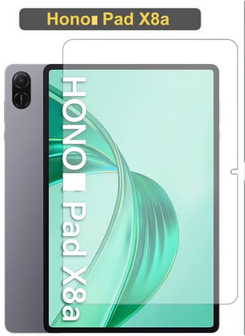 ستيكر هونر باد X8a - واقي شاشة زجاجي مقاس 11 بوصة - شفاف حماية هونر تاب X8a 4G