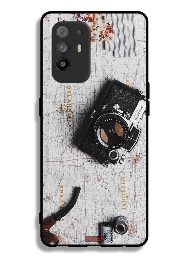 Tolwak Oppo F19 Pro Plus 5G Protective Case Cover Vintage Camera - Image 2