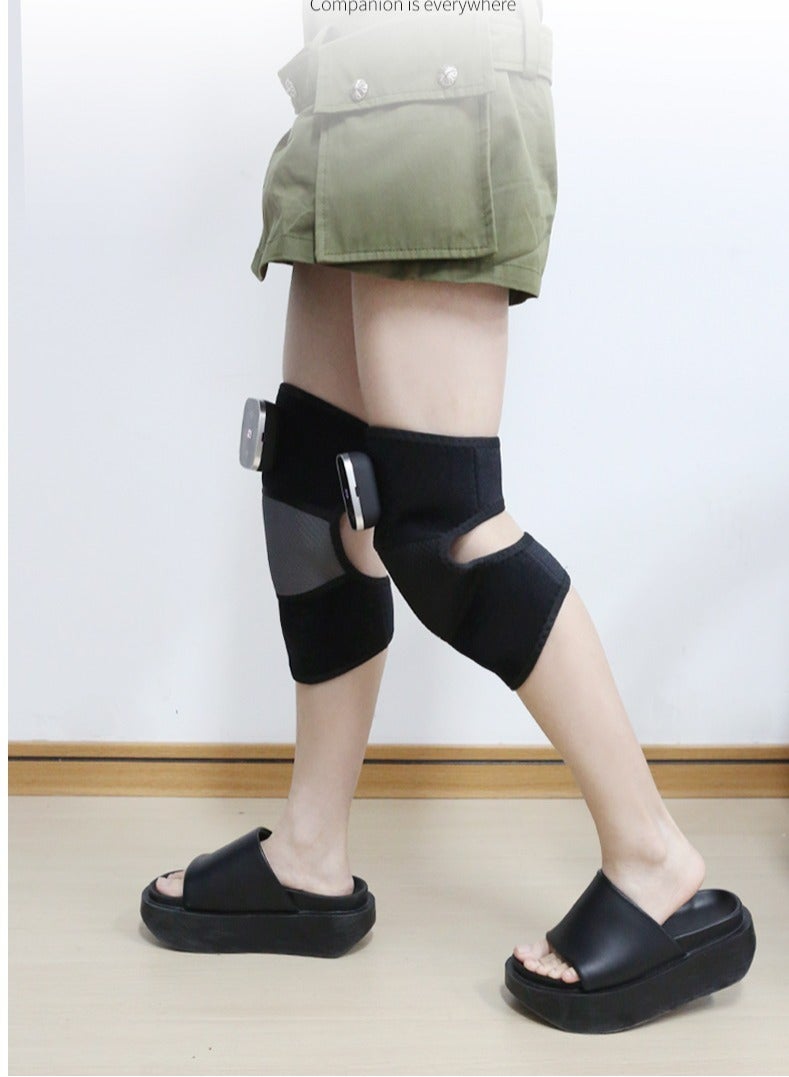 Meiyilan Knee Heating Pad - Wireless Heating Knee Massager, Portable Knee Shoulder Elbow 3-in-1 Heating Vibration Massager, Relieve Joint Pain and Pressure - Image 5