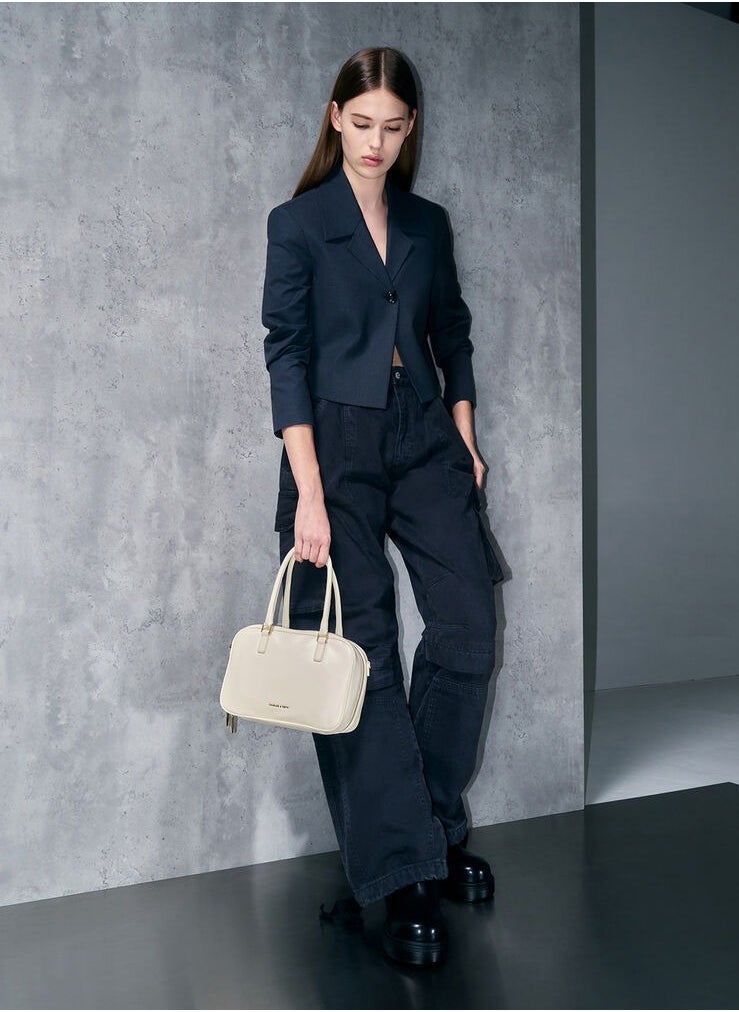 Charles & Keith Charles & Keith Sianna Bowling Bag  - Image 4