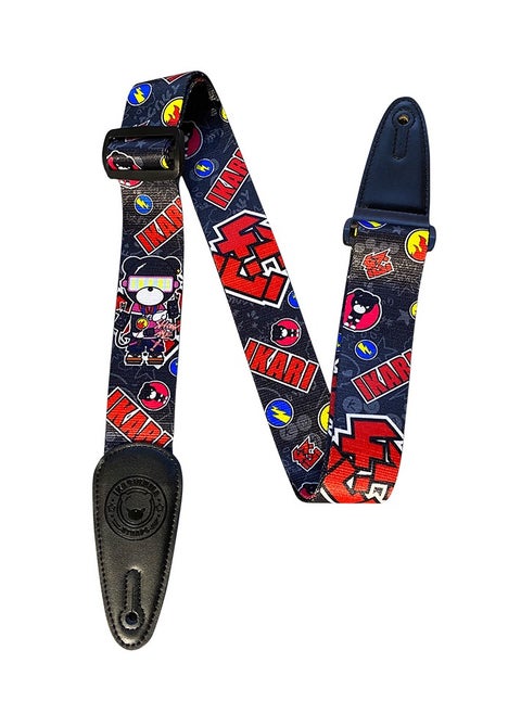 IKARIKUMA Guitar Strap – Double-Sided Color Print, Adjustable & Durable, Fits All Guitars