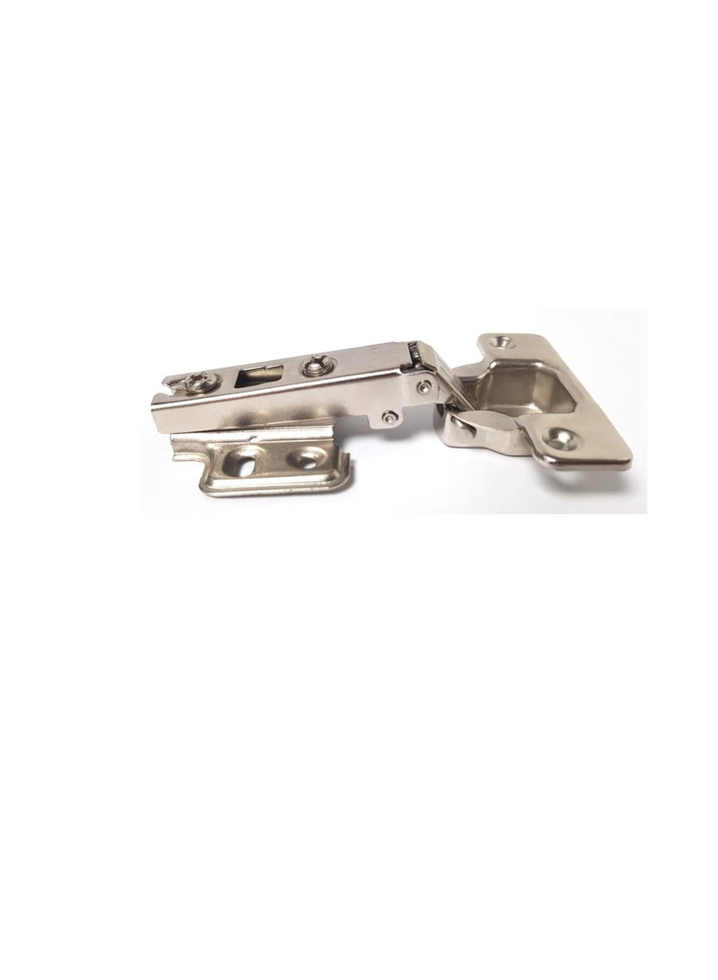 110 Degree Angle Adjustable Stainless Steel Cabinet Door Concealed Cabinet Hinge Full Overlay Half Overlay Inset Hinges (2, Full Overlay) - Image 1