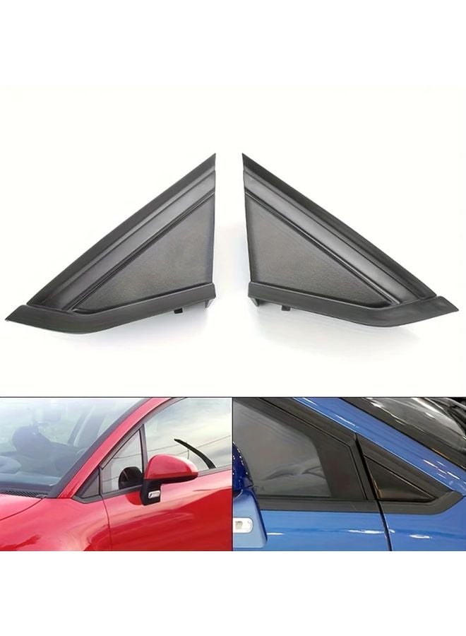 سيتروين C4 2004-2010 غطاء مرآة النافذة المثلثة اليسرى واليمنى قطع غيار بديلة - Image 1