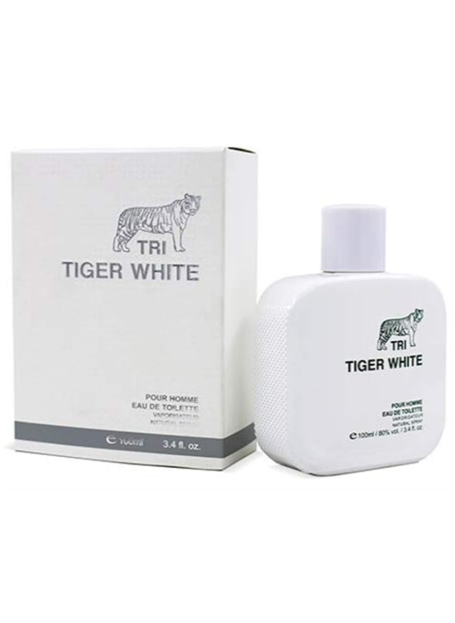 TRI - Tiger White perfume for men - 100 ml - Image 1