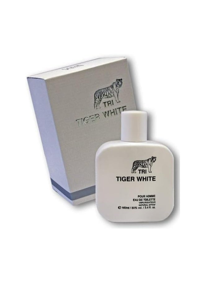 TRI - Tiger White perfume for men - 100 ml - Image 1