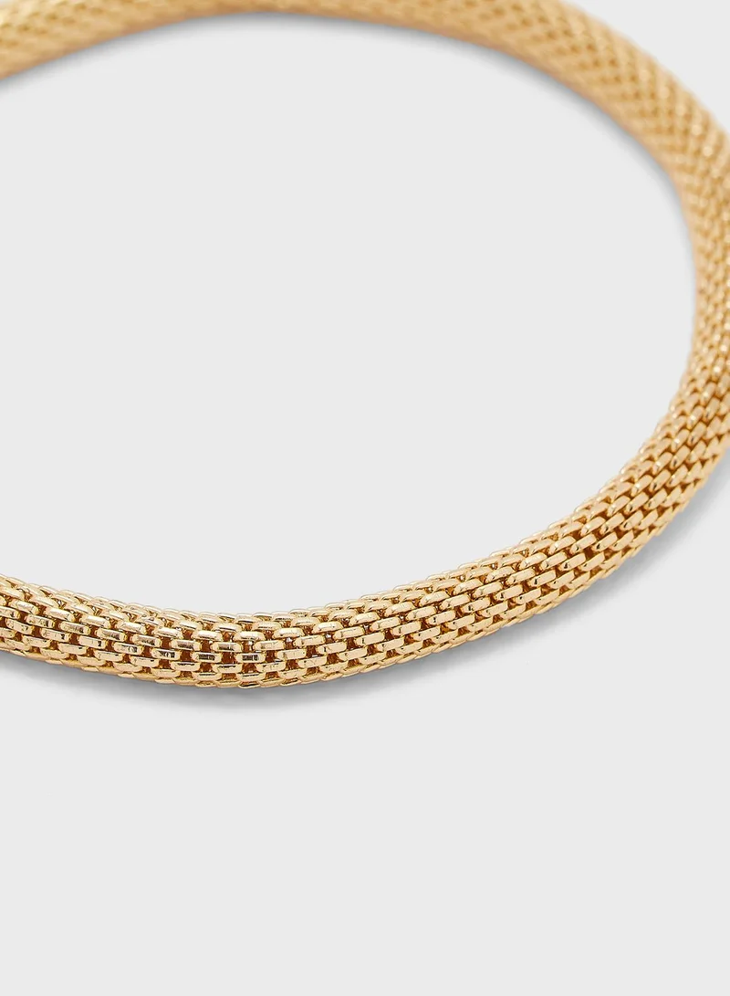 BUCKLEY LONDON Heart Mesh Bracelet Set