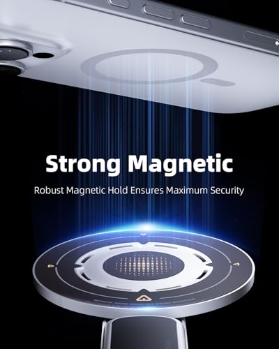 TODI for MagSafe Phone Grip Stand, 3-in-1 Magnetic Finger Ring Holder with Double-Sided Magnet, Fidget Toy Design, Magnetic Phone Stand for iPhone 16/15/14/13/12 Series (White) - Image 2