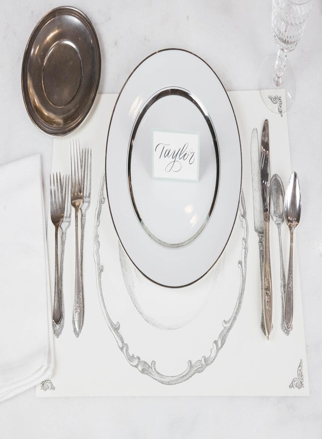 Hester & Cook Perfect Setting Paper Placemat - Disposable Place Mats for Parties or Weddings - 18 Sheets Made in USA - Image 2