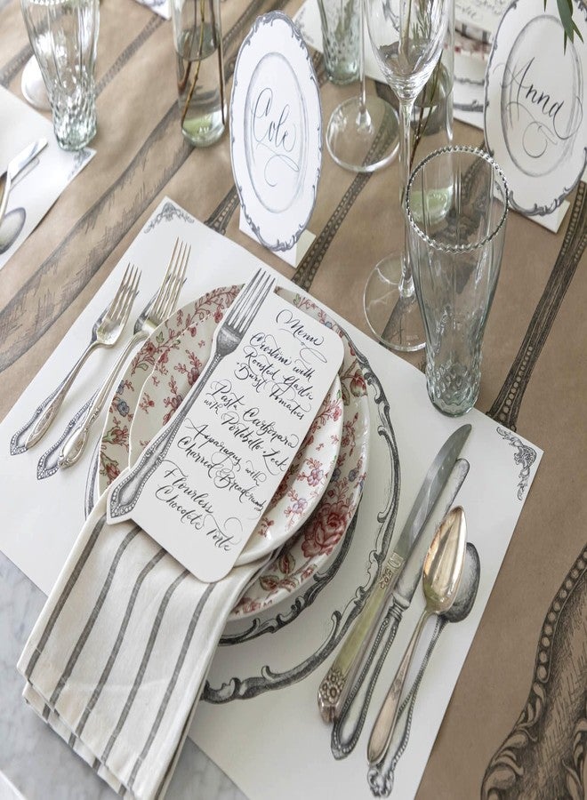 Hester & Cook Perfect Setting Paper Placemat - Disposable Place Mats for Parties or Weddings - 18 Sheets Made in USA - Image 3