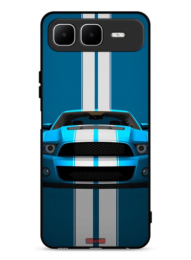 Tolwak Infinix Smart 10 Plus Protective Case Cover Car Abstract Art