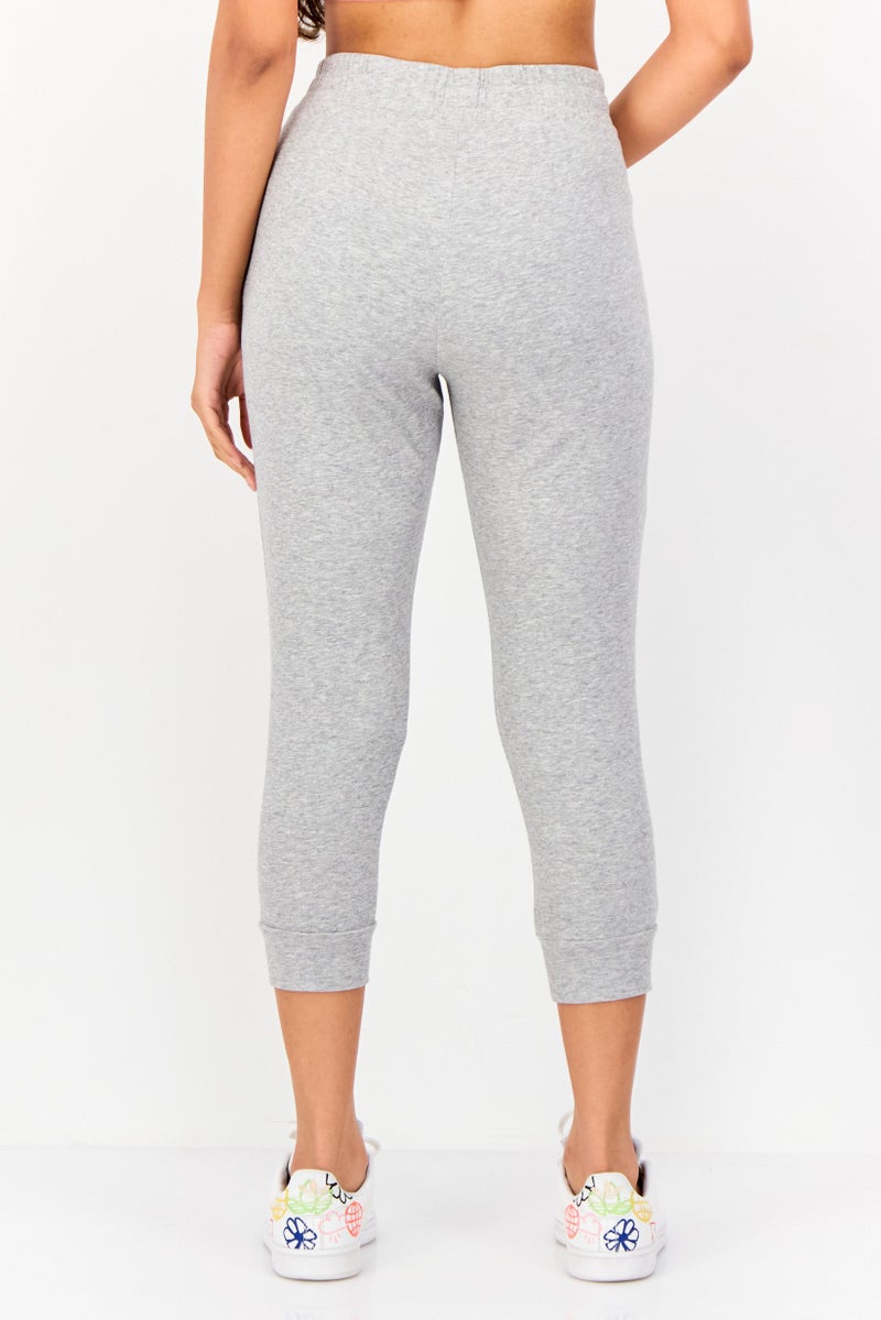 Reebok Women Sportswear Fit Training Capri Leggings, Grey - Image 2