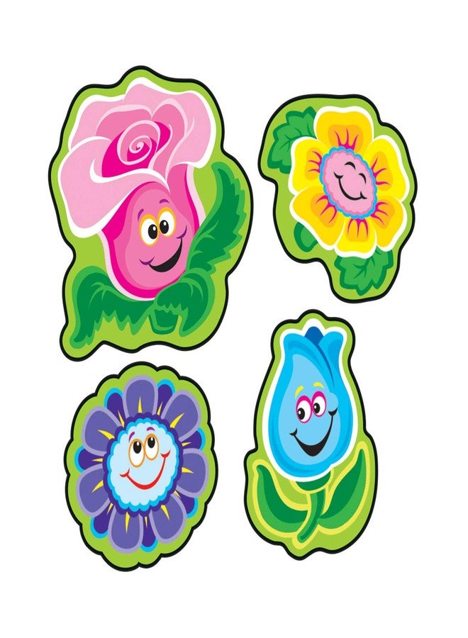 Trend Enterprises Trend Friendly Flowers/Floral Mixed Shapes Stinky Stickers, Classroom Incentives, 84 Count - Image 3