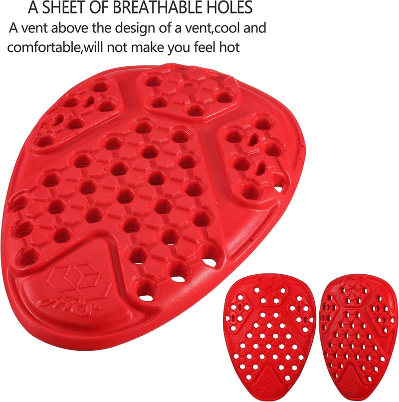 surlim Hip Protector CE Insert Armor Motorcycle Pants Replacement Pads Pair - Image 4