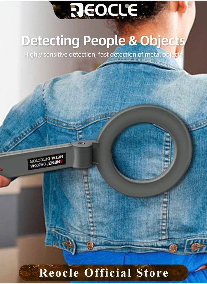 REOCLE Portable Metal Detector Security Scanner High Sensitive Tester Security Scanner Tool Handheld Detector Suitable for Most Places  - Image 5