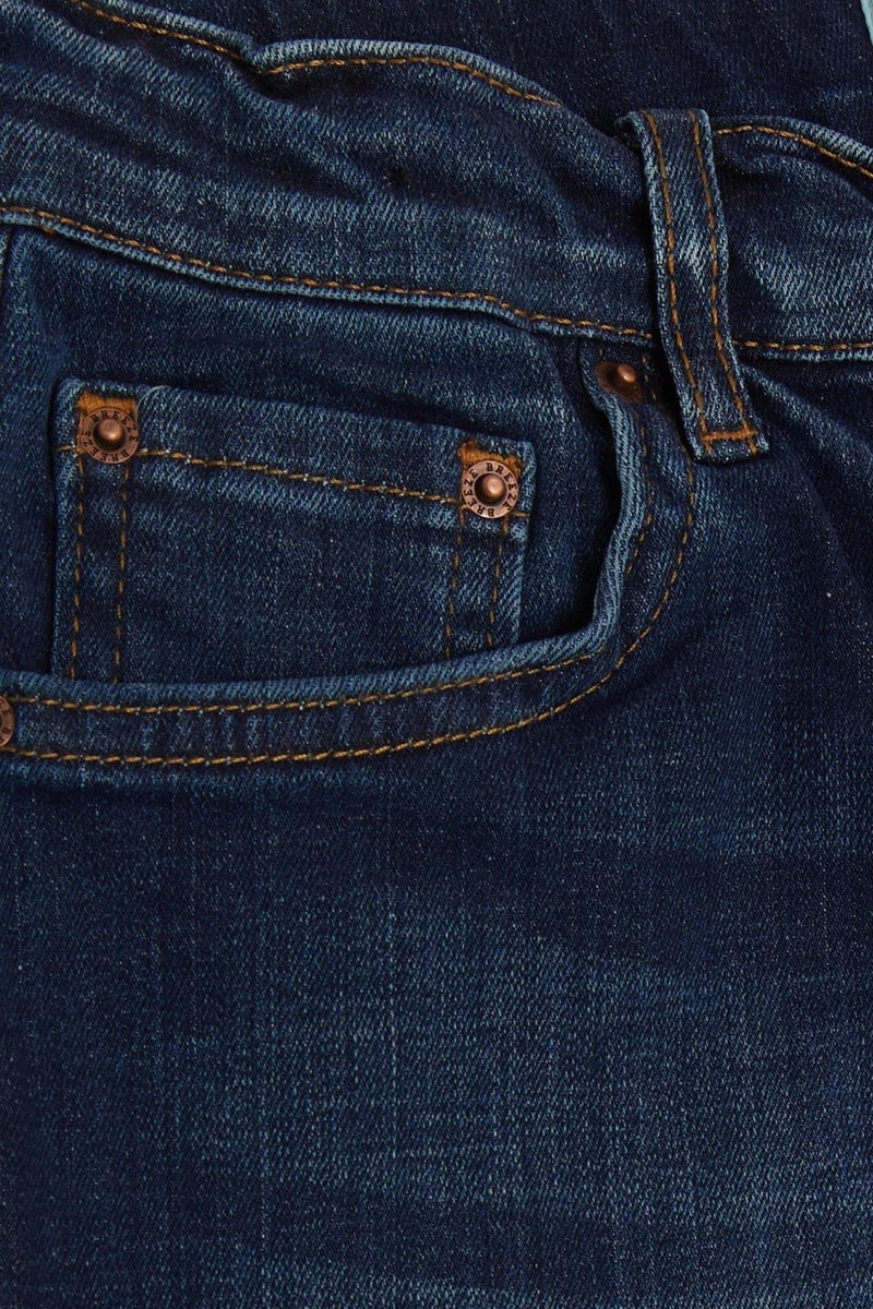 Breeze Boy's Jean Trousers Stonewashed Pocket Buttoned Age 9-14, Blue  - Image 4