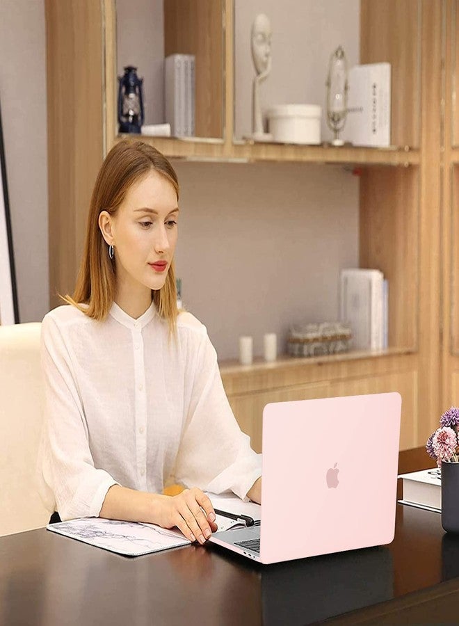 موسيسو جراب MOSISO متوافق مع MacBook Pro مقاس 13 بوصة (موديلات 2024، 2023، 2022-2016) M2 M1 A2338 A2289 A2251 A2159 A1989 A1706 A1708 مع أو بدون شريط اللمس، غطاء حماية بلاستيكي صلب، لون وردي فاتح - Image 5