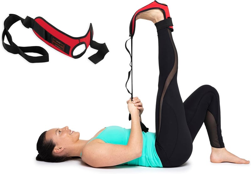 OPTP The Original Stretch-EZ - Plantar Fasciitis Stretcher and Hamstring Stretch Strap for Physical Therapy - Image 1