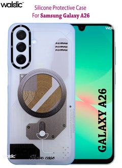 Samsung Galaxy A26 Premium Case | Premium Silicone  Case Cover Designed for Samsung Galaxy A26 | Samsung Galaxy A26 Case Camera and Drop Protection Thin Protective Back Cover Case for Samsung Galaxy A26 - Blue