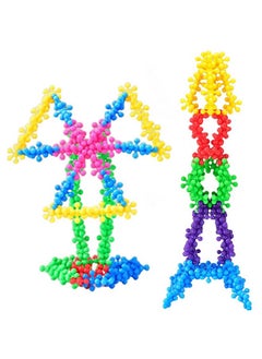 Estilo Estilo Premium Star Links Interlocking Building Blocks | Learning & Educational Toys for 6 Months+ Babies & Kids STEM Toys for Preschool Kids (200 Pcs)  - Image 2