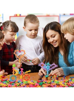 Estilo Estilo Premium Star Links Interlocking Building Blocks | Learning & Educational Toys for 6 Months+ Babies & Kids STEM Toys for Preschool Kids (200 Pcs)  - Image 1