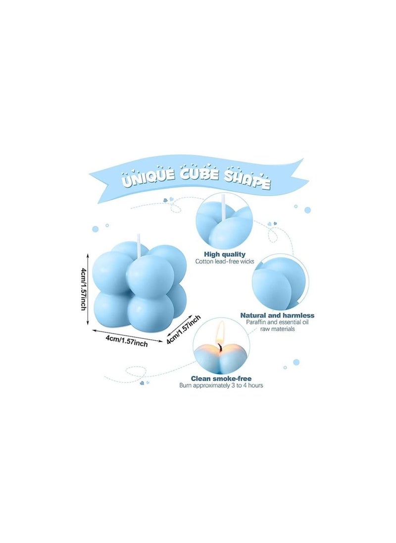 Spaceshoop Bubble Cube Candles Seashell Scented Cool Candles Hand Poured Scented Decor Candle  - Image 3