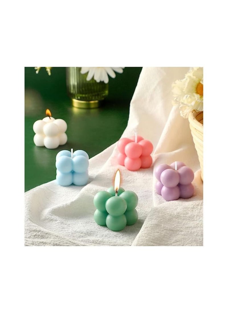 Spaceshoop Bubble Cube Candles Seashell Scented Cool Candles Hand Poured Scented Decor Candle  - Image 2