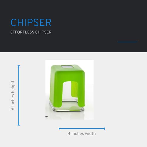 ROSTON French Fries Cutter Potato Finger Chips Cutter chipser Maker Powerful Blade,Plastic,Green - Image 5