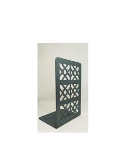 Generic Metal Books Holder (Grey) ‎20.5 x 13 x 9.9 cm  - Image 3