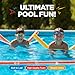Play22 Pool Noodles Foam 6 Pack Soft Large Rainbow Foam Noodle Tube 6 Colors Bulk Swim Noodles MultiPurpose Floating Training Device Exercise Aid Craft Projects - Image 4