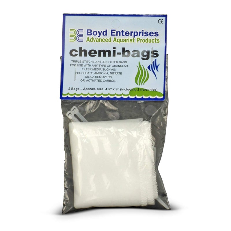 Boyd Enterprises ABE16720 2-Pack Chemi-Bags with Ties for Aquarium - Image 2