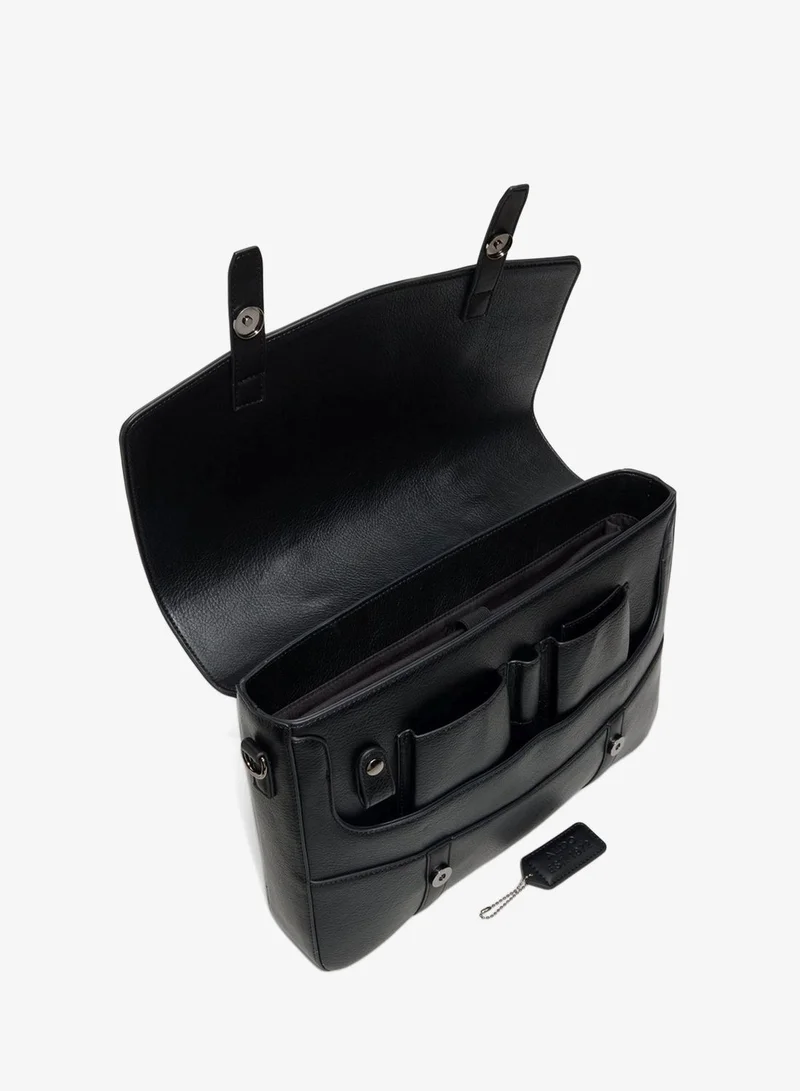 ALDO  Hildebrad Black Messenger Bag for Men | Best Price UAE