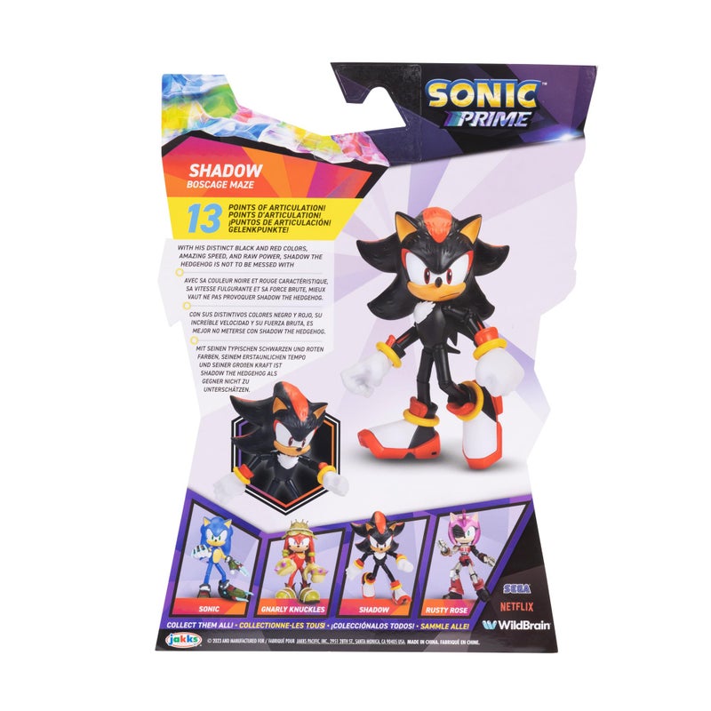 Sonic Prime 5" Articulated Action Figure - Shadow Green Hill Zone - Image 5