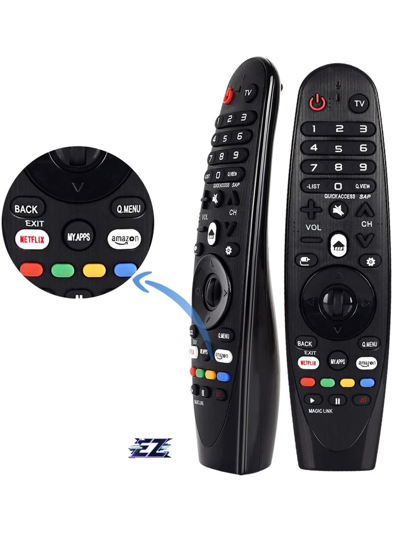 ELTRAZONE Remote Control AN-MR19BA, Universal Remote Control for LG Magic Smart TV AN-MR18BA AN-MR19BA AN-MR600G AN-MR650G ANMR650G ANMR650A ANMR600 AN-MR650B (No Voice, Pointer, Mouse, Gyro Function) with battery - Image 2