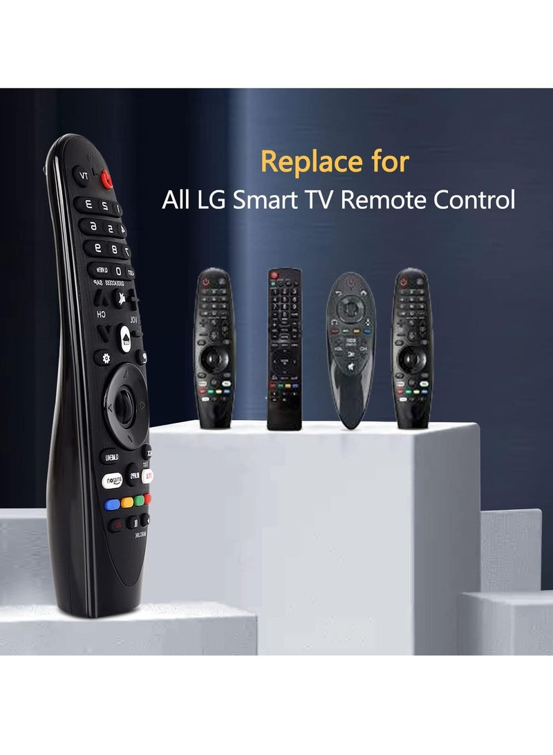 ELTRAZONE Remote Control AN-MR19BA, Universal Remote Control for LG Magic Smart TV AN-MR18BA AN-MR19BA AN-MR600G AN-MR650G ANMR650G ANMR650A ANMR600 AN-MR650B (No Voice, Pointer, Mouse, Gyro Function) with battery - Image 3