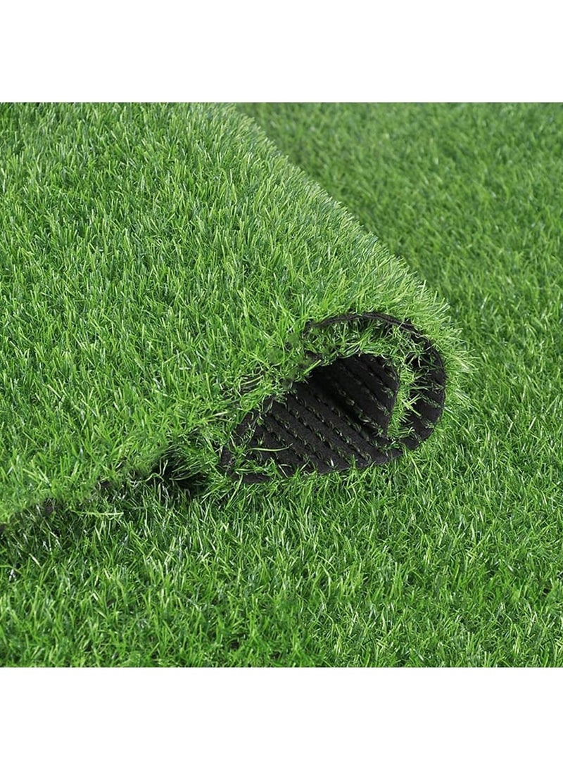 Generic FFD Artificial Grass Carper For Dogs Pee Pads Gardening Office Carpet Premium Puppy Potty Training Easy to Clean with Drain Holes Turf Dog Mat Pad High Quality Non Toxic For Pet 2x1m  - Image 1