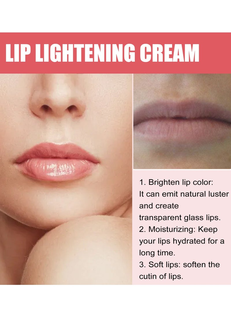EELHOE - Lip Lightening Cream for Reduce Dullness Reduce Lipwrinkles For Dry Cracked And Dark Lips - Image 1
