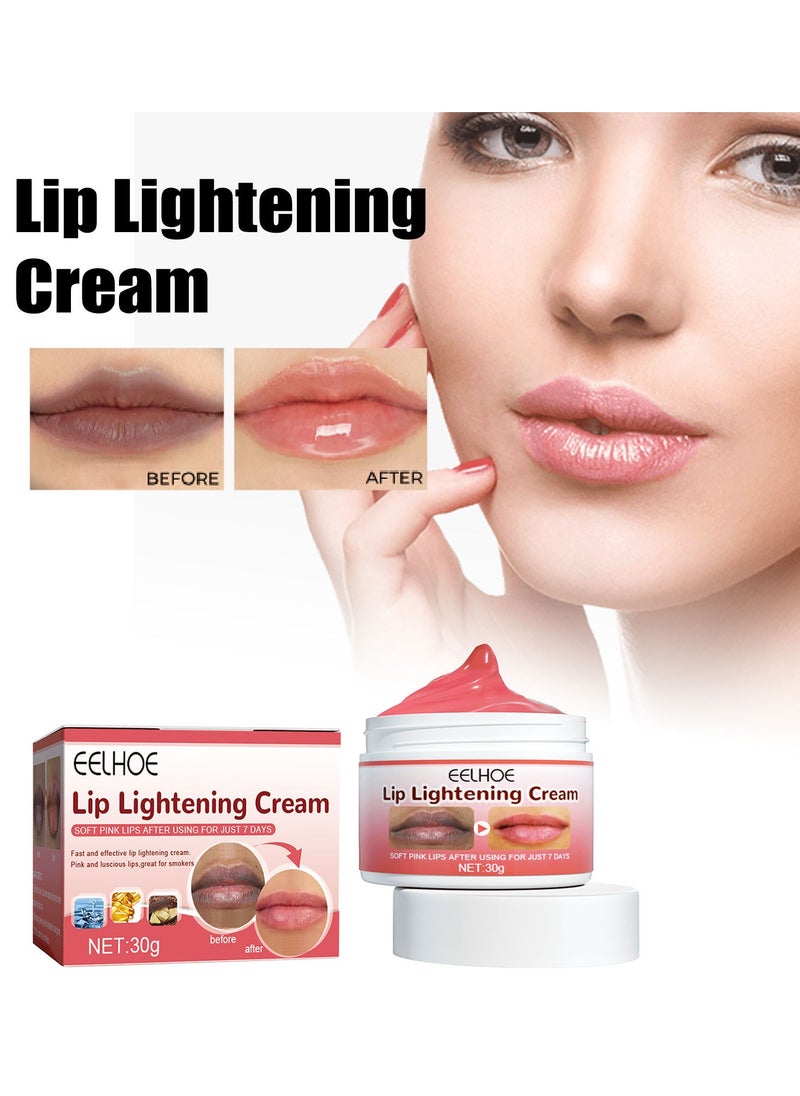 EELHOE - Lip Lightening Cream for Reduce Dullness Reduce Lipwrinkles For Dry Cracked And Dark Lips - Image 1