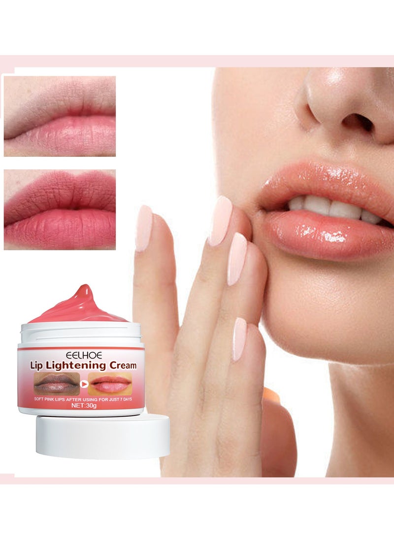 EELHOE - Lip Lightening Cream for Reduce Dullness Reduce Lipwrinkles For Dry Cracked And Dark Lips - Image 1