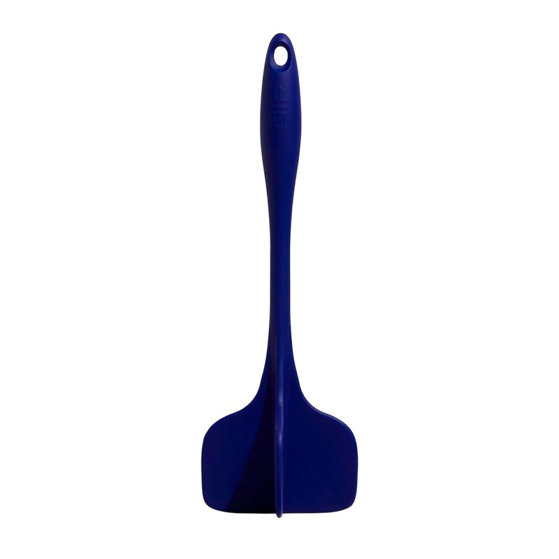 GIR: Get It Right Silicone Potato Masher & Quad Meat Chopper - 12 In Navy - Heat Resistant up to 425Â°F Fiberglass Core - 7-Blade Ground Meat Chopper & Food Masher - Dishwasher Safe Kitchen Gadget - Image 1