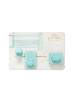 We R Memory Keepers We R Memory Keepers - Mini Alphabet Punch Board, Punches Papers Hole Punches Paper Punches Paper Craft Supplies Punches for Crafting Paper Punches for Card Making Punches for Scrapbooking  - Image 1