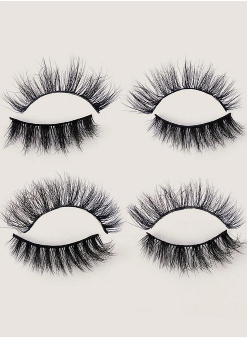 Shein - SHEIN Magefy 20 Pairs Fully Blended Natural False Eyelashes - Image 1
