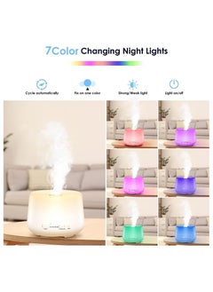 VKL Humidifier Oil Fragrance Diffuser Bluetooth Speaker 5.0 500ML Aromatherapy Diffusers for Aroma Essential Oils Large Room Bedroom Office Home 14 Colors Night Light with Remote 4 Timers  - Image 2