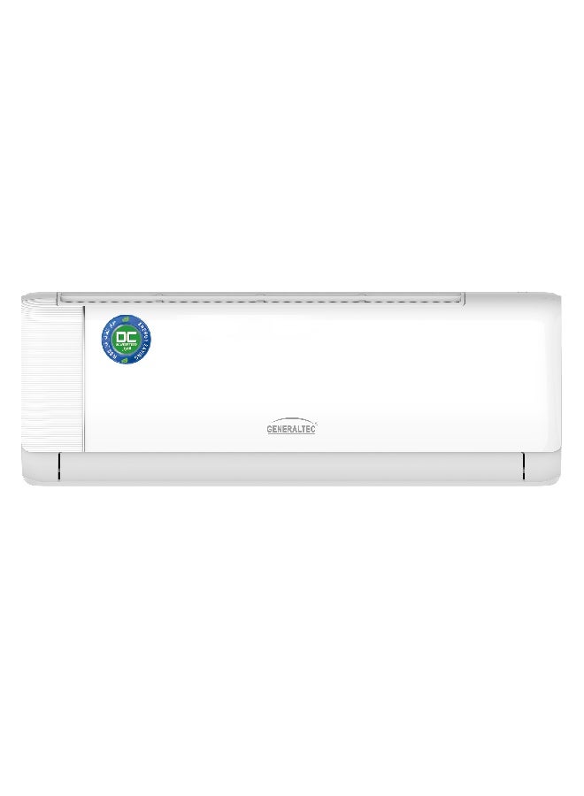 Generaltec 1.5 Ton Inverter Split Air Conditioner, T3 Rotary DC Inverter Compressor for UAE Heat | Energy Saving AC | Turbo Cooling | 4D Air Flow | Golden Fin | Low Noise | Model GSIAC18NQIV | 2 Years Full + 7 Years Compressor Warranty 2400 W GSIAC18NQIV white - Image 1