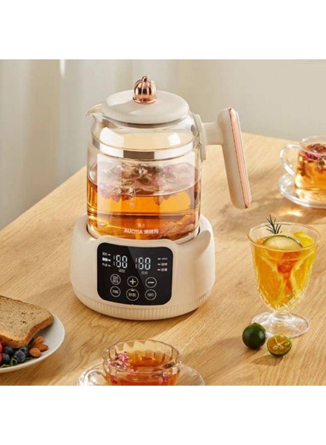 Digital kettle, thick glass, digital touch screen, 1.5 liters, 800 watts