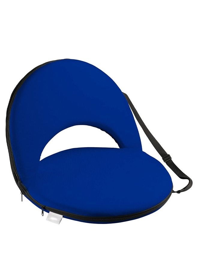 Cady One Blue foldable portable chair and stool  - Image 1