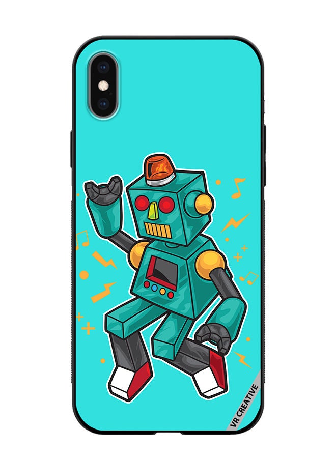 VR CREATIVE Protective Case Cover For Apple iPhone XS Max Root Party Design Multicolour - Image 1