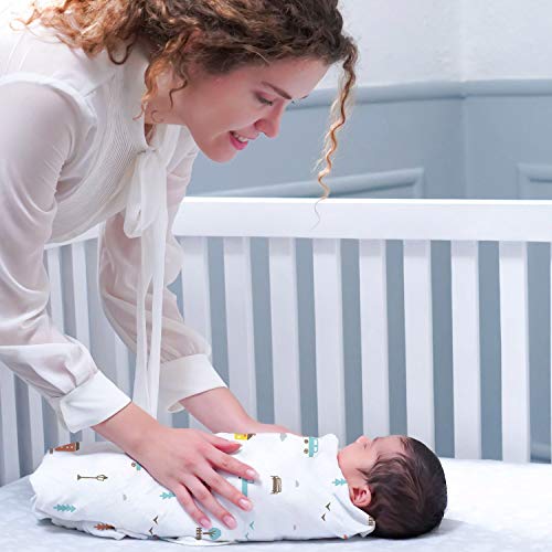 rabitat Bamboo Swaddle Pamper Soft 47"x47" (Fox and Friends) - Image 2