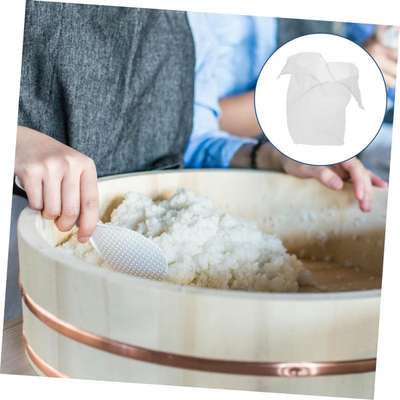 Hemobllo 30pounds Commercial Rice Cooker Steamer Capacity Nut Strainer Bag Fine Mesh for Nut Milk Honey Diameter Height - Image 5