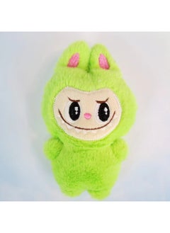 Generic Cute Dress-up Labub Doll Labub Plush Toy Keychain Pendant Schoolbag Pendant Doll-Color:Grass Green Opp Bag Individually Packaged  - Image 1